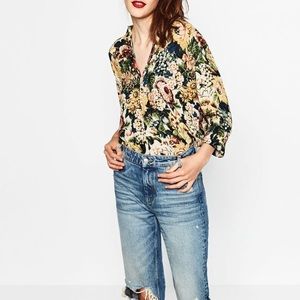 Floral Print Blouse